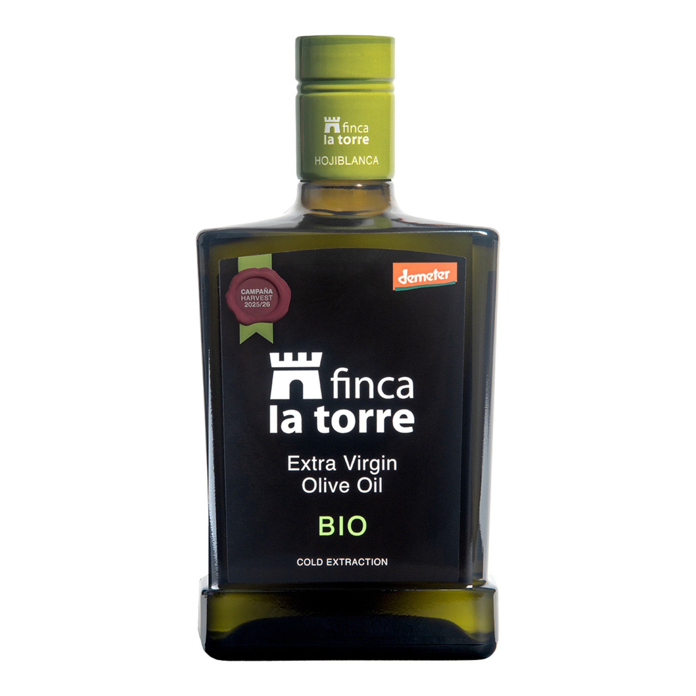 Imagen 0 de Aceite de oliva virgen extra ecológico Hojiblanca Finca La Torre