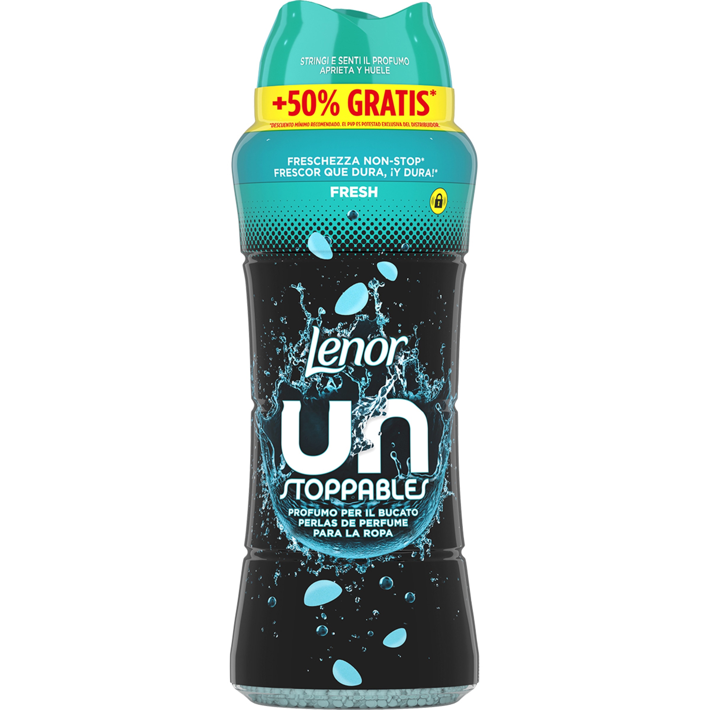 Unstoppables perlas para la lavadora perfumadas Fresh bote 41 dosis