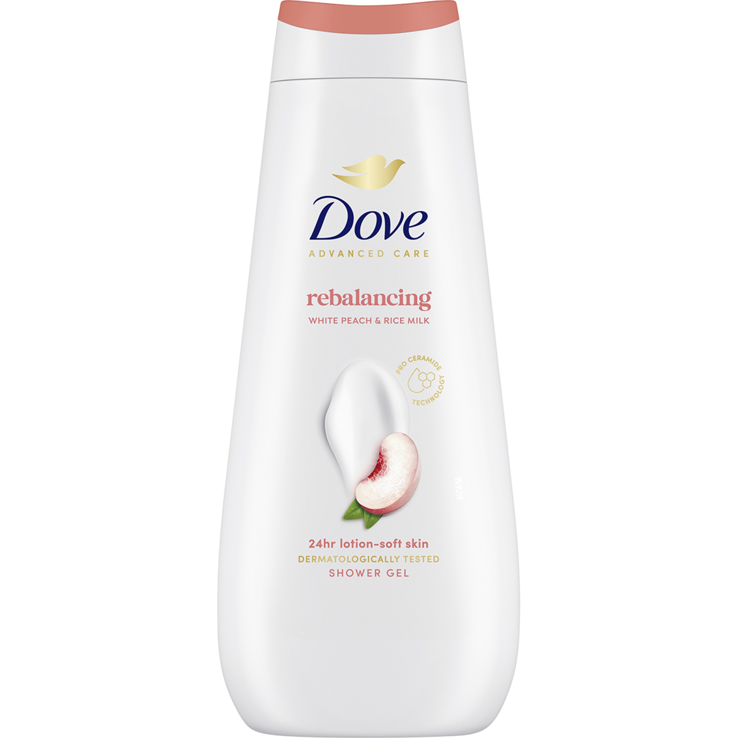 gel de baño Rebalancing con pera blanca y leche de arroz frasco 400 ml