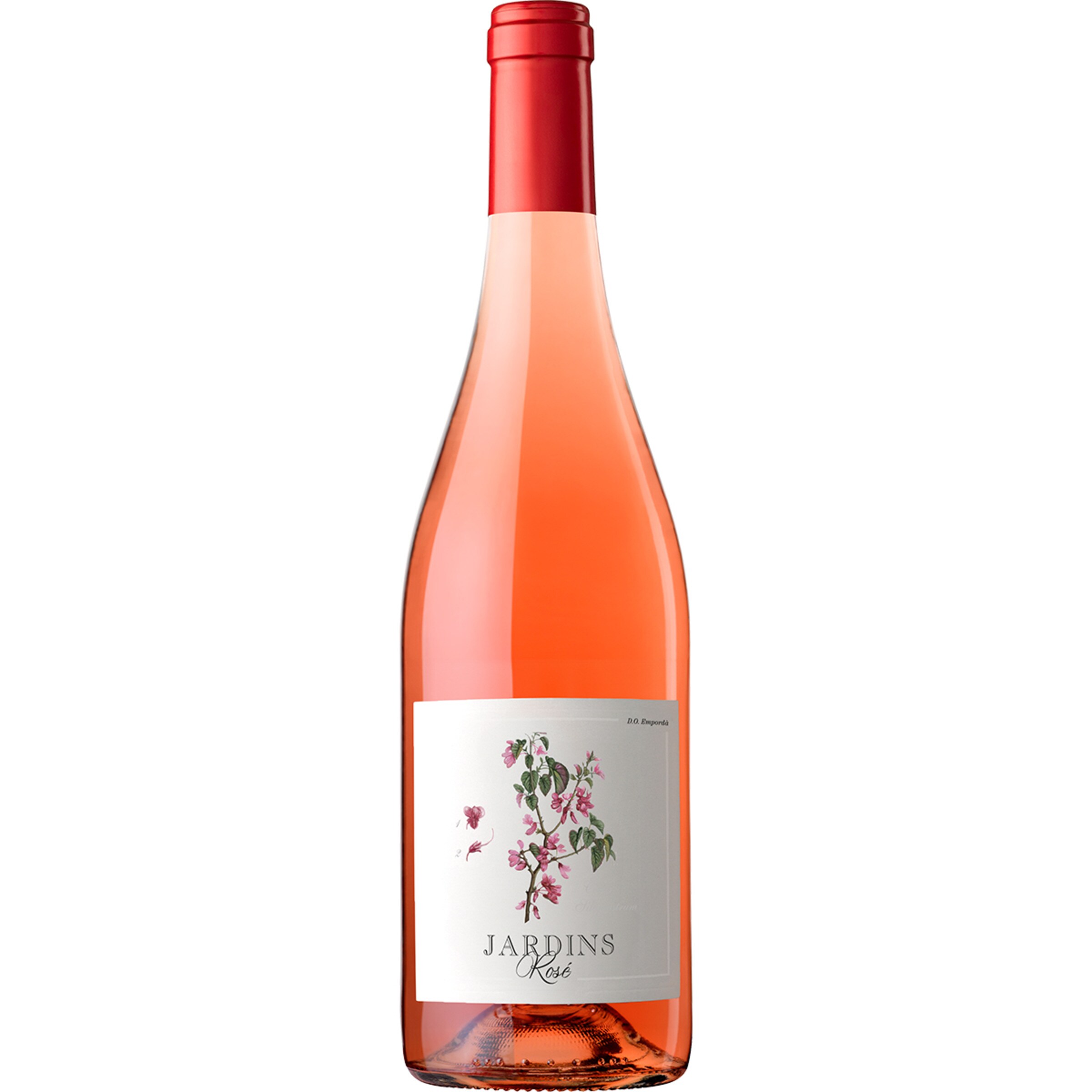 vino rosado DO Empordá. botella 75 cl