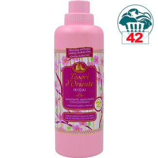suavizante concentrado Ikigai Flor de Cerezo y Agua de Arroz botella 42 dosis - Tesori D' Oriente