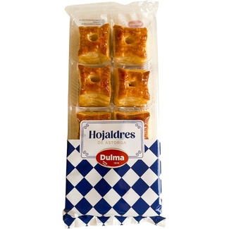 hojaldres de Astorga 8 unidades bandeja 240 g - La Mallorquina