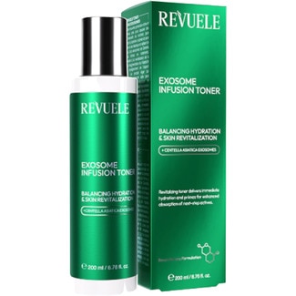 tónico facial hidratante y revitalizante infusión Exosomas frasco 200 ml - Revuele
