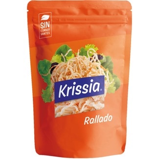 surimi rallado sin gluten y sin lactosa estuche 125 g - Krissia