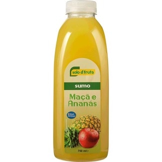 Sumo Fresco de Maçã e Ananás garrafa 750 ml
