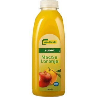 Sumo Fresco de Maçã e Laranja garrafa 750 ml
