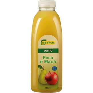 Sumo Fresco de Maçã e Pêra garrafa 750 ml