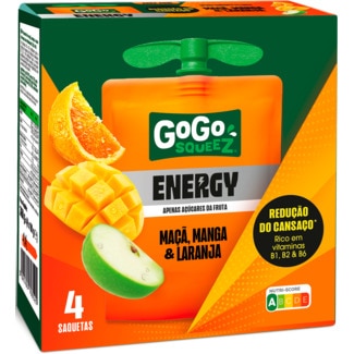 Manga e Laranja embalagem 90 g - Gogo Squeez