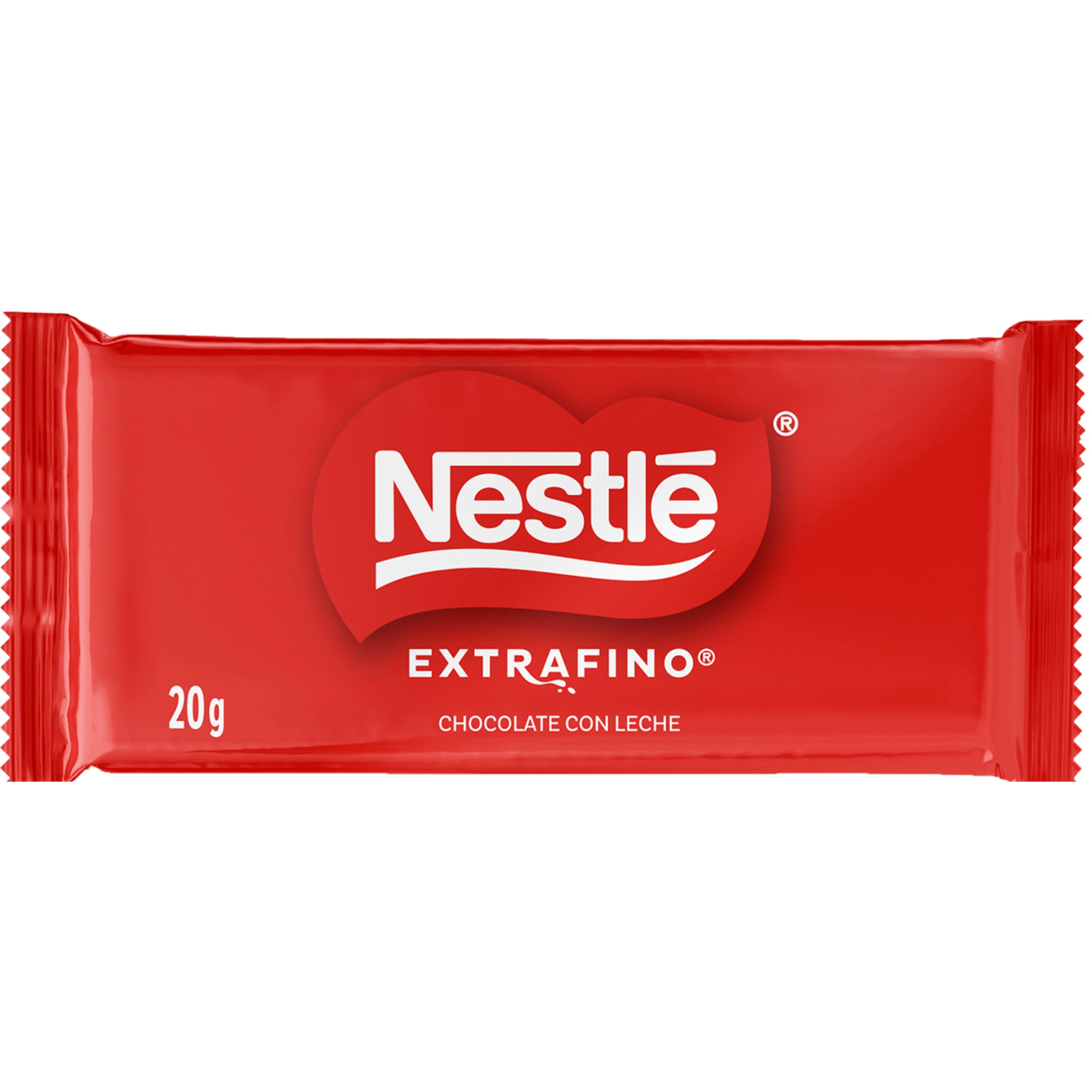 Chocolate de Leite Extra Fino embalagem 20 g