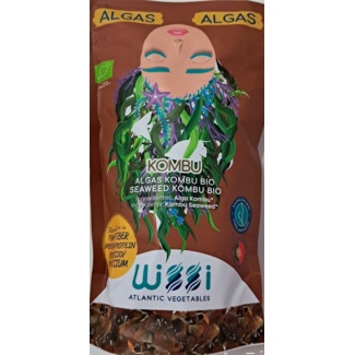 Alga Kombu do Mar Seca Wissi embalagem 30 g - Wissi