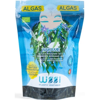Algas Wakame do Mar Seca embalagem 30 g - Wissi