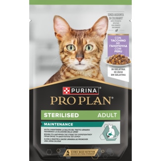 Alimento Húmido para Gato Adulto Esterelizado Peru embalagem 85 g - Pro Plan