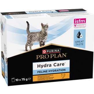 Suplemento para Gato Hydra Care Galinha 10X75g embalagem 750 g - Pro Plan
