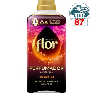 perfumador líquido para ropa Tropical botella 40 dosis - Flor