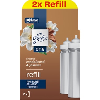 One refill ambientador automático Sensual Sándalo & Jazmine envase 2 unidades - Glade