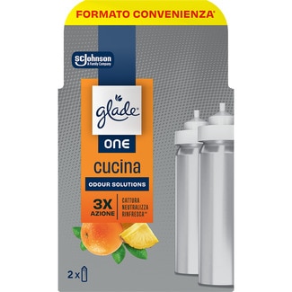 One refill ambientador absorbeolor automático Cucina envase 2 unidades - Glade