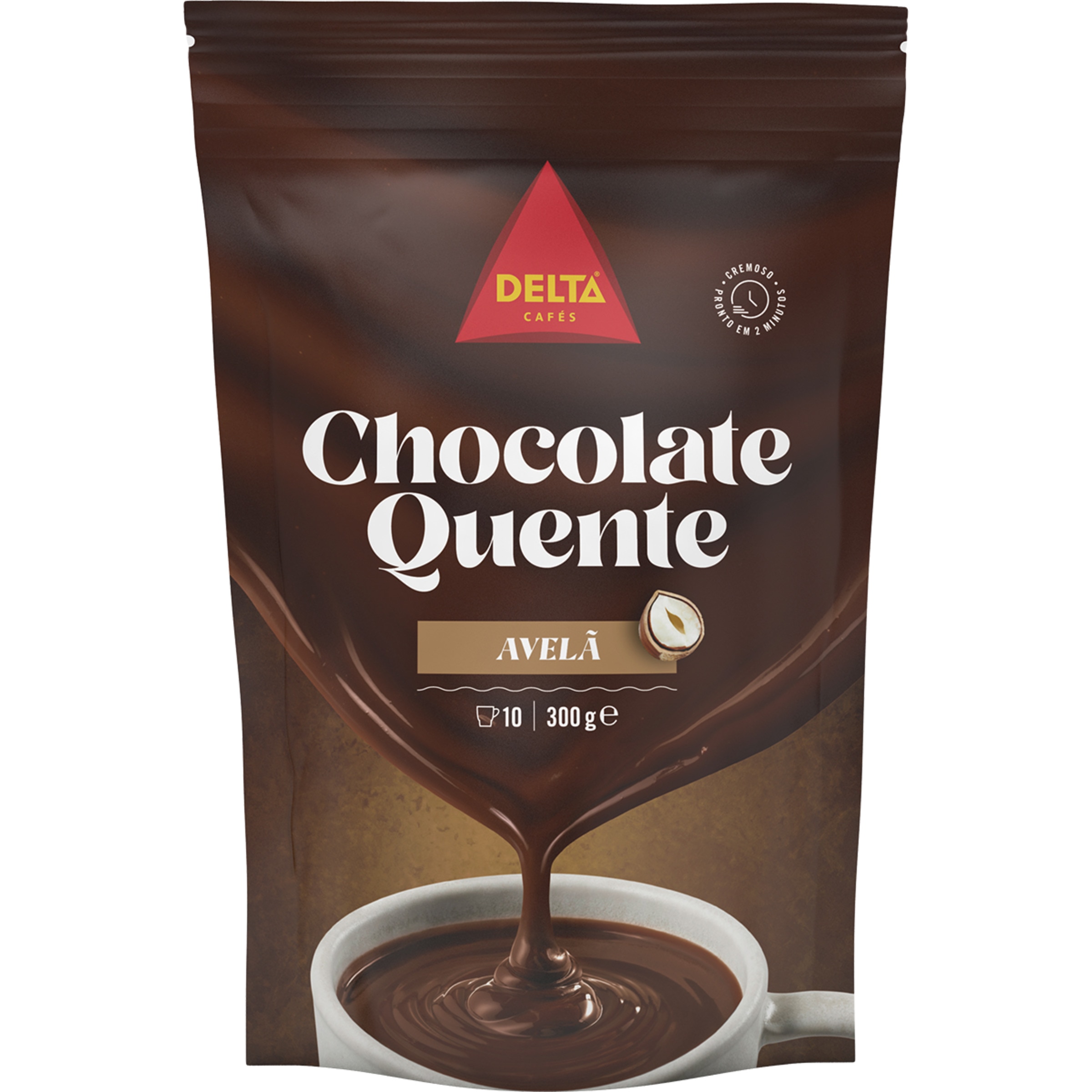 Chocolate Quente em Pó Avelã embalagem| 300 g