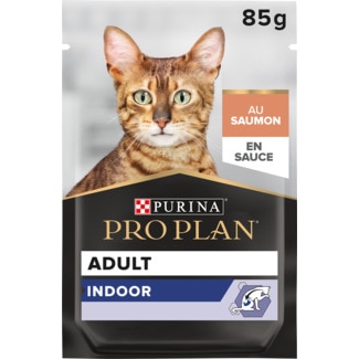 Alimento Húmido Para Gato Indoor Salmão embalagem 85 g - Pro Plan