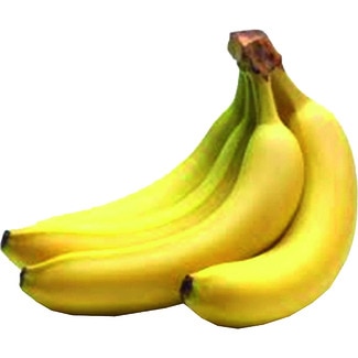 Banana peso aproximado bandeja 1 kg