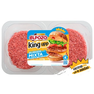 Hamburguer Misto Bovino e Suíno unidade 360 g - Elpozo