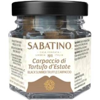 Carpaccio de Trufa Negra Verão frasco 25 g - Sabatino Tartufi