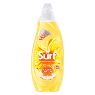 Detergente Máquina Roupa Líquido Ciclos Curtos Paraíso Exótico embalagem 60 doses - Surf