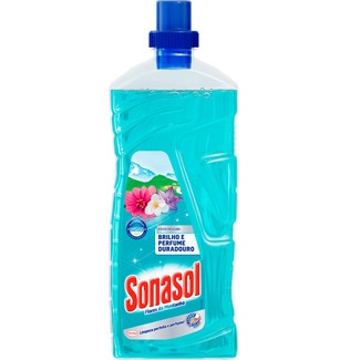 Lava Tudo Perfumado Flores da Montanha embalagem 1500 ml - Sonasol