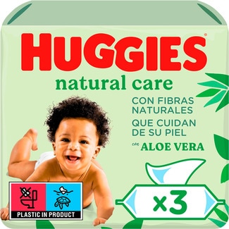 Toalhitas Natural Care embalagem 144 unidades - Huggies
