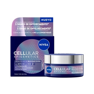 Creme de Rosto Noite Epigenetic embalagem 50 ml - Nivea