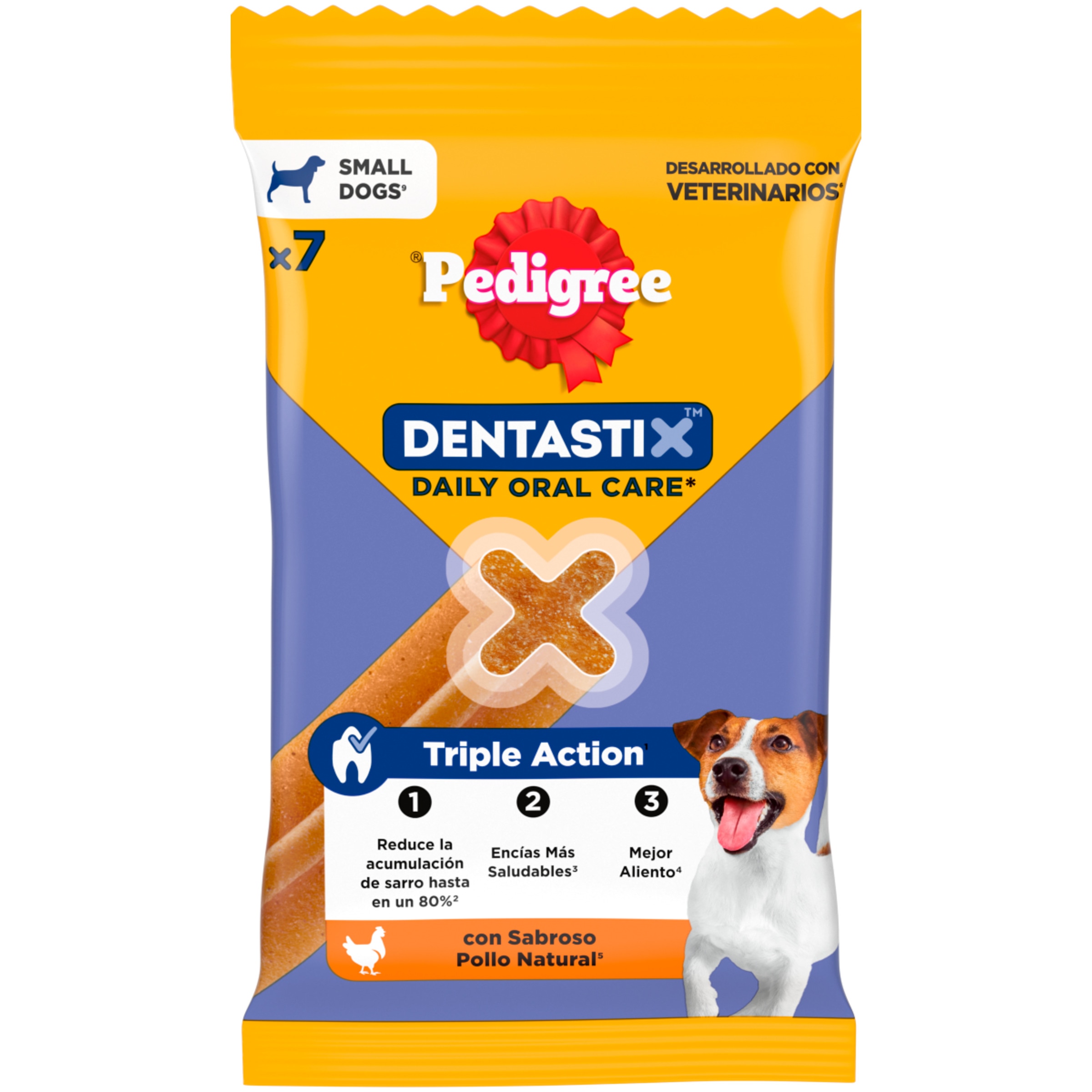 Snack para Cão Mini 5 a 10 Kg embalagem 7 unidades