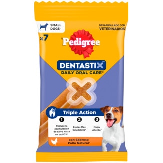 Snack para Cão Mini 5 a 10 Kg embalagem 7 unidades - Pedigree Dentastix