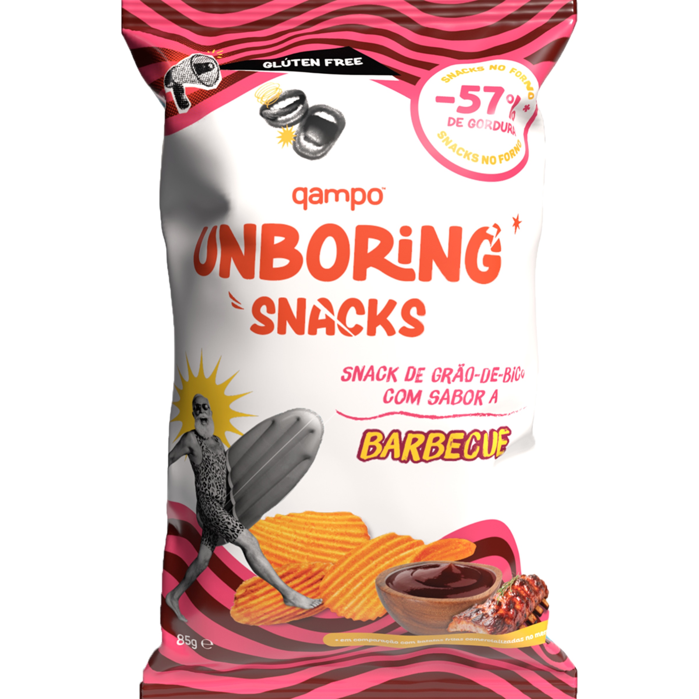 Snacks Barbecue embalagem| 85 g