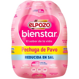 Fiambre de Peito de Peru Bienstar sem gordura e sal reduzido kg - Elpozo Bienstar