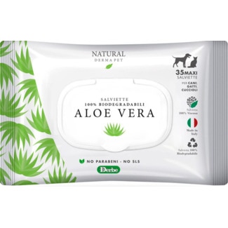 Toalhitas Aloe Vera embalagem 35 unidades - Derbe