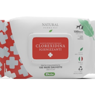 Toalhitas Clorexidina embalagem 100 unidades - Derbe