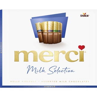 bombones con leche estuche 250 g - Merci