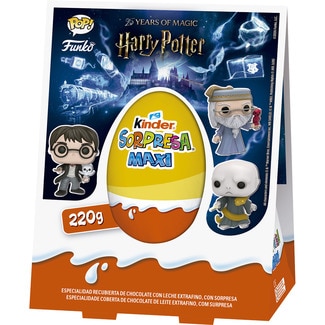 Maxi huevo de chocolate con sorpresa Harry Potter unidad 220 g - Kinder Sorpresa