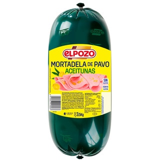 Mortadela de Peru com Azeitonas sem Glúten - Elpozo