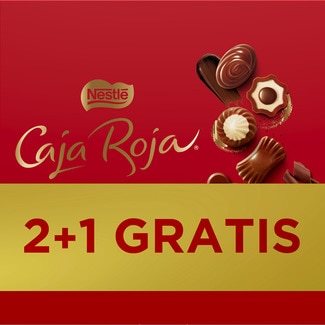 pack compuesto de 2 Caja Roja bombones 103 g + regalo Nestle Caja Roja 103 g estuche 309 g - Nestle Caja Roja