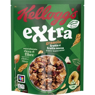 cereales de desayuno con fruta bolsa 375 g - Kellogg's Extra