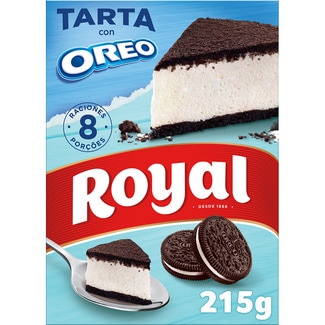 tarta con Oreo para preparar 8 raciones estuche 215 g - Royal