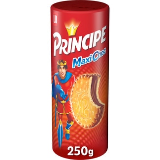 Maxi Choc galletas rellenas de chocolate paquete 250 g - Principe