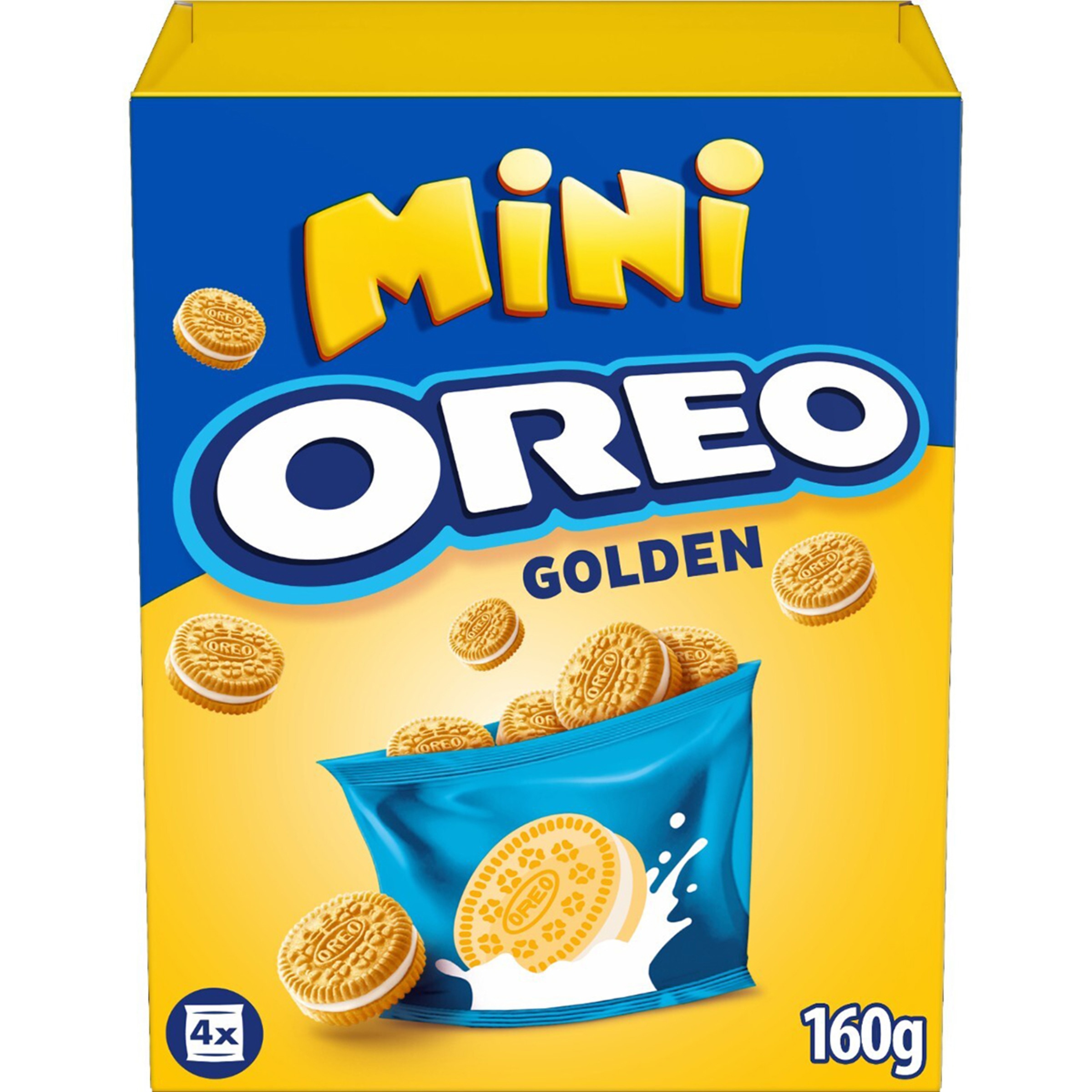 Golden mini galletas estuche 160 g