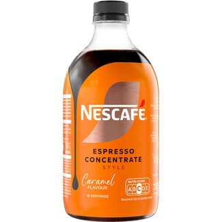 café espresso concentrado con sabor a caramelo 16 dosis botella 500 ml - Nescafe
