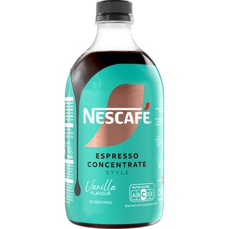 café espresso concentrado sabor a vainilla 16 dosis botella 500 ml - Nescafe