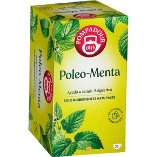 infusión de poleo-menta estuche 20 bolsitas - Pompadour