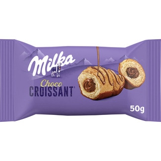 croissant relleno de chocolate envase 50 g - Milka