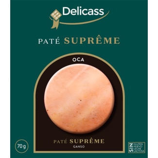 Paté de Ganso Suprême unidade 70 g - Delicass