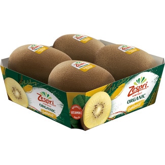 kiwi amarillo Sungold ecológico bandeja 500 g peso aproximado - Zespri