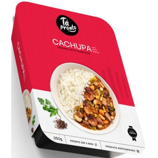 Cachupa com Arroz Branco unidade 350 g - Tá Pronto